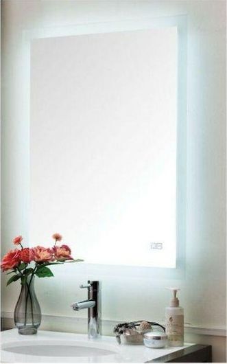 Καθρέπτης Μπάνιου Gloria Primo 50-4560 Ορθογώνιος LED 45x60cm