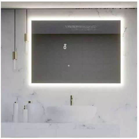 Καθρέπτης Μπάνιου Karag Miletos Ορθογώνιος LED 80x60cm
