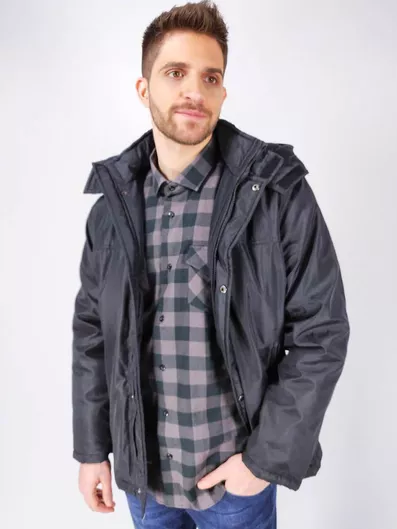 Stormy Life Ανδρικό Μπουφάν Μαύρο