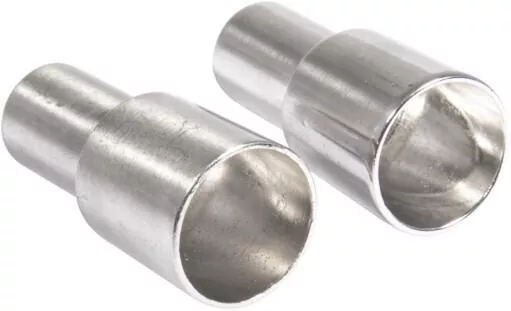 Σετ 2τεμ Μεταλλικές Βάσεις Κεριών σε Σχήμα Μπουκαλιού