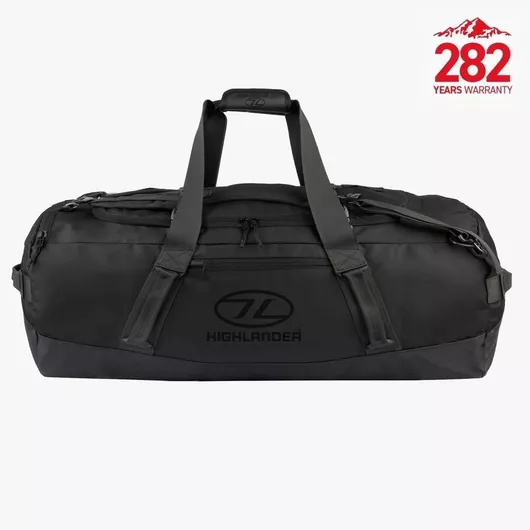 Σακ Βουαγιάζ Highlander 120lt Μαύρο Υφασμάτινο