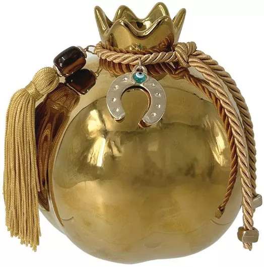 Γούρι Marhome Ρόδι Κεραμικό 12.3x13cm