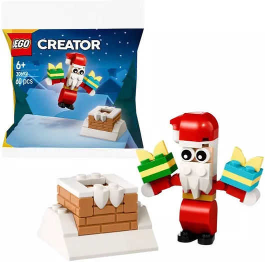 Lego Creator Chimney Fun with Santa για 6+ Ετών 60τμχ. 10293