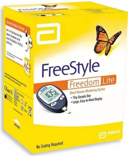 μετρητής Σακχάρου Abbott Freestyle Freedom Lite Συσκευή Μέτρησης 1τεμ.