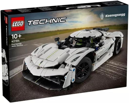 Lego Technic White Koenigsegg Jesko Absolut Hypercar για 10+ Ετών #42184