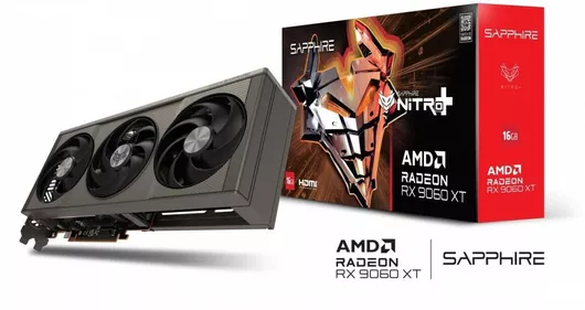 Κάρτα Γραφικών Sapphire Radeon RX 9060 XT 16GB GDDR6 NITRO+