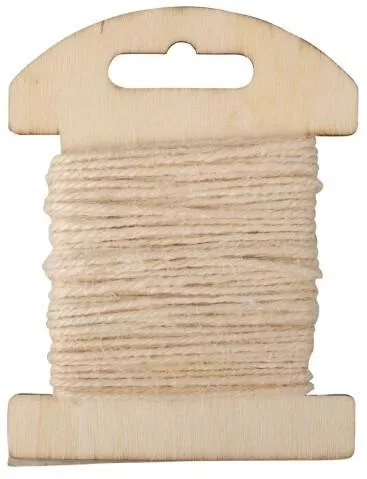 Σχοινί Λινό 1.5mm Ivory 10μ