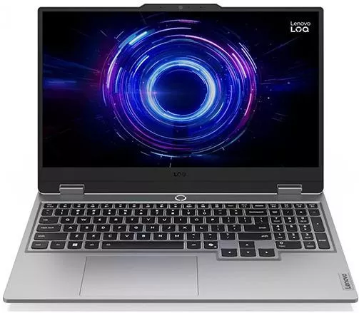 Laptop Lenovo LOQ 15IRX10 15.6" IPS FHD 144Hz i5-13450HX/16GB/512GB SSD/GeForce RTX 5060/W11 Home Luna Grey US Keyboard