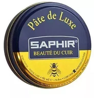 Saphir Pate De Luxe Shoe Polish 50ml - 18 Black (15221009)