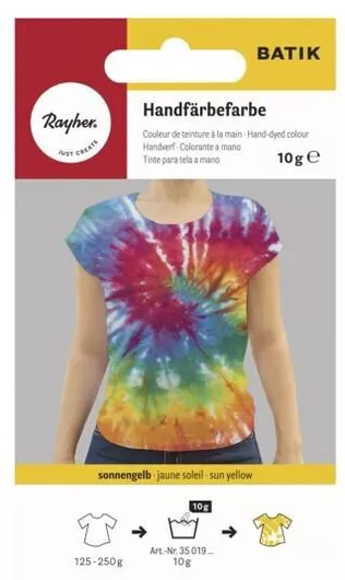 Βαφή Ρούχου Rayher Κίτρινο από Ύφασμα