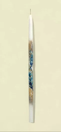 Πασχαλινή Λαμπάδα Στρογγυλή