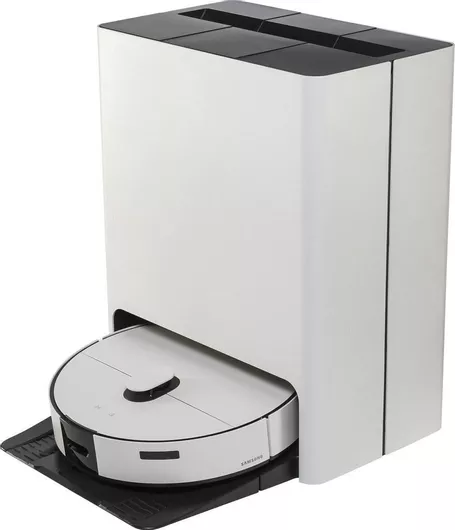 Σκούπα Ρομπότ Samsung Jet Bot Combo για Σκούπισμα & Σφουγγάρισμα με Χαρτογράφηση & Wi-Fi Λευκό