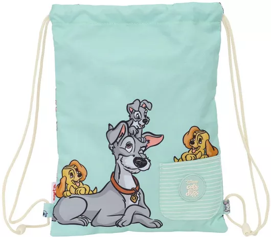 Σχολική Τσάντα Σχοινιά 26 X 34 X 1 Cm Μπλε