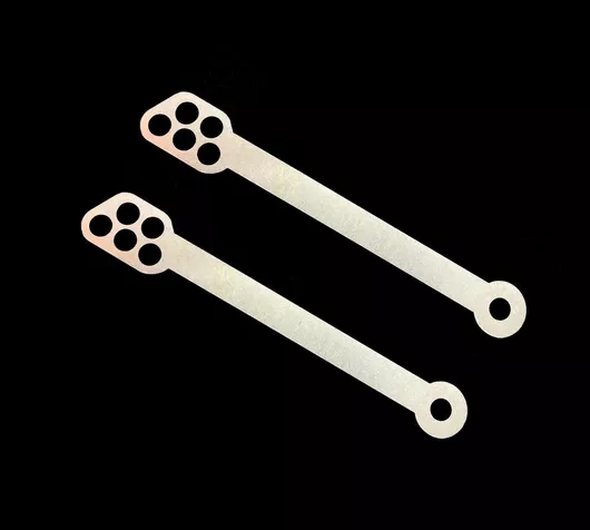 Moto Sliders Σύνδεσμοι Χαμηλώματος Kawasaki Z250SL (20-80mm) Ασημί 515307/Z