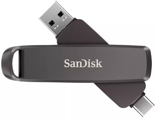 USB Stick 3.2 Sandisk Extreme Pro Dual 1TB με σύνδεση USB-A & USB-C Μαύρο