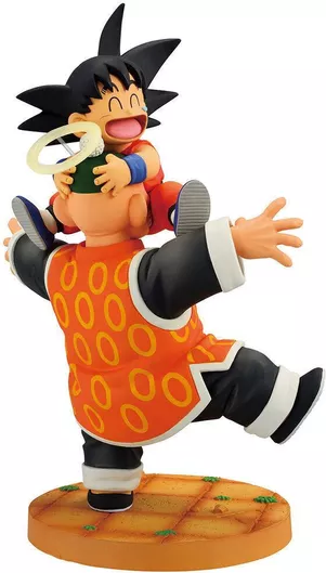 Banpresto Dragon Ball Dragon History II Son Goku & Grandpa Son Gohan Ichibansho Figure 16cm