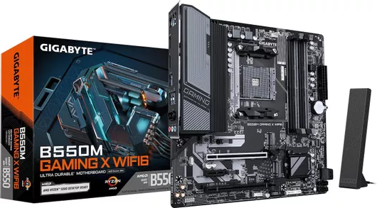 Motherboard Gigabyte Gaming X WIFI6 B550 Micro ATX με AMD AM4 Socket