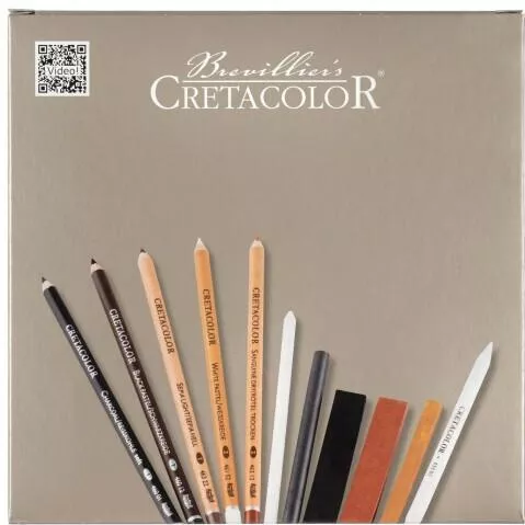 Σετ Ζωγραφικής Cretacolor Ξύλινο 25τμχ