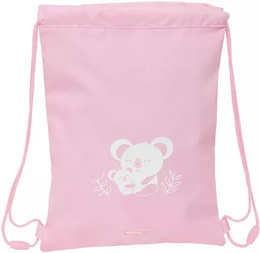 Σχολική Τσάντα Σχοινιά Safta Koala 26 X 34 X 1 Cm Ροζ