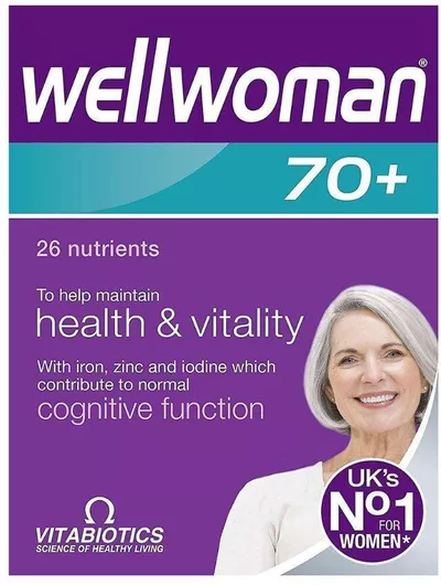 Vitabiotics Wellwoman 70+ Συμπλήρωμα Ενίσχυσης Ανοσοποιητικού, 30 Ταμπλέτες