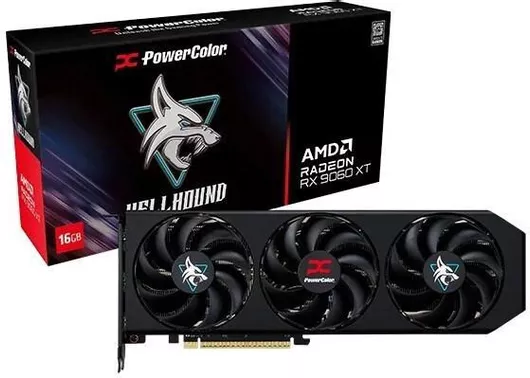 Κάρτα Γραφικών PowerColor Radeon RX 9060 XT 16GB GDDR6 Hellhound