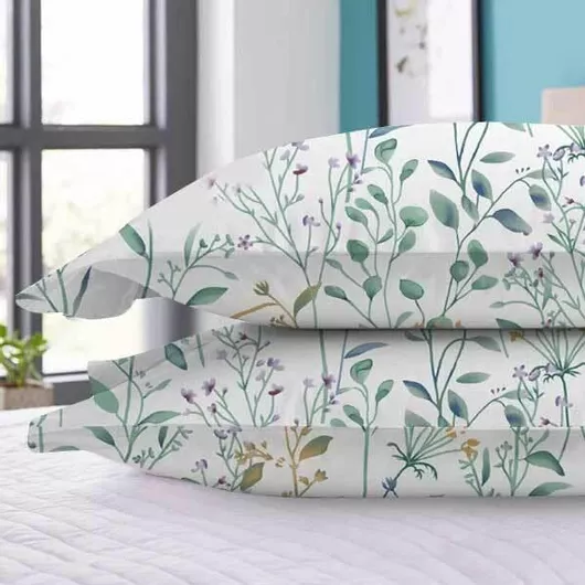 Σετ Μαξιλαροθήκες SpitiBazaar 50x70cm Πράσινο