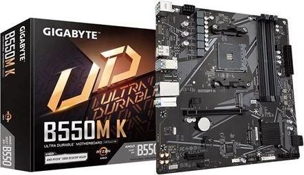 Μητρική Κάρτα Gigabyte B550M K rev. 1.0 Micro ATX με AMD AM4 Socket
