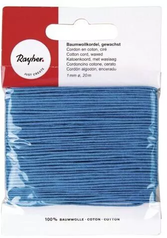 Κηροκλωστή Τιρκουάζ 1mm 20m