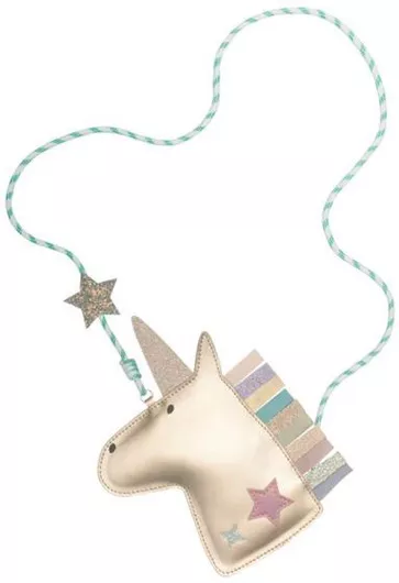 Mimi & Lula Unicorn Παιδική Τσάντα Χρυσό Gold