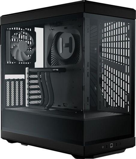Κουτί Υπολογιστή HYTE Y40 Gaming Midi Tower με Πλαϊνό Παράθυρο Μαύρο