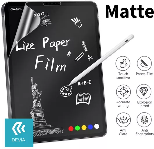 Screen Protector Devia 0.3mm Ματ Για iPad Pro 9.7" Για Apple