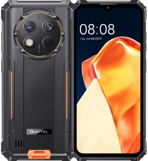 Oukitel G1 6GB 256GB Rugged Μαύρο Πορτοκαλί