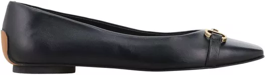 Δερμάτινες Γυναικείες Μπαλαρίνες Μυτερές Μαύρο 38536514