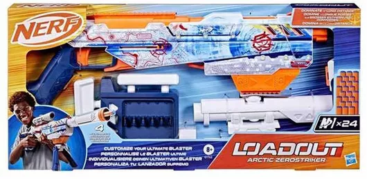 Nerf Εκτοξευτής Load Out - Arctic Zerostriker για 8+ Ετών