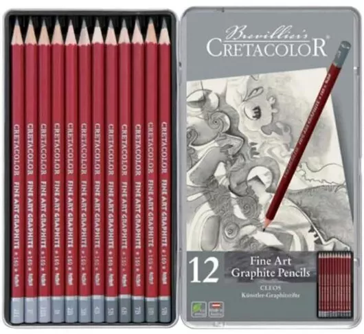 Σετ Ζωγραφικής Cretacolor 12τμχ.