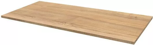 Polihome 162057389 Tahoma Universal Ορθογώνιο Ράφι Ντουλάπας από Μοριοσανίδα Καρυδί 113x52cm καρυδί