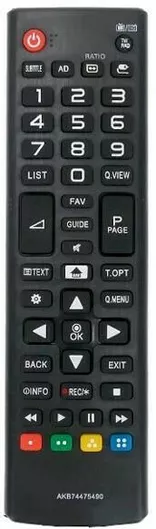 Τηλεχειριστήριο LG AKB74475490 για Τηλεοράσεις LG