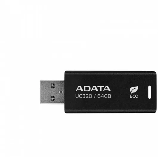 USB Stick 3.2 Adata Uc320 64GB Μαύρο
