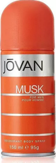 Jovan Musk For Men Deodorant Body Spray 150ml