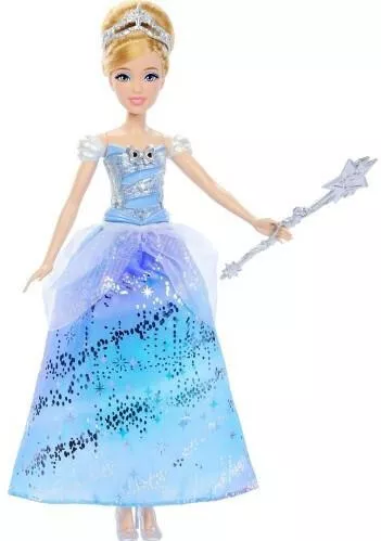 Κούκλα Mattel Σταχτοπούτα Με Μαγικό Ραβδί 25.58cm για 3+ Ετών