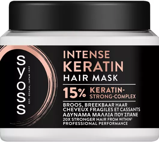 Μάσκα Μαλλιών Syoss Intense για Επανόρθωση 400ml