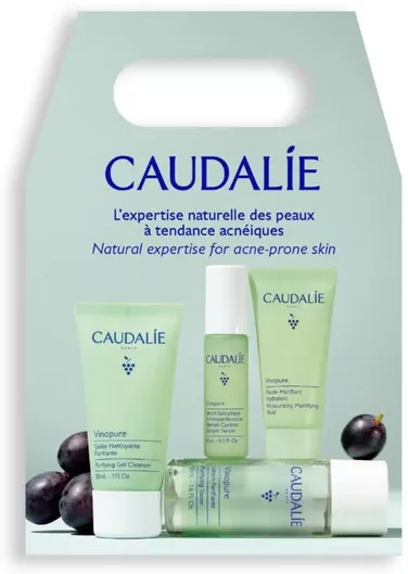 Σετ Περιποίησης Caudalie Vinopure για Ενυδάτωση 4τμχ.
