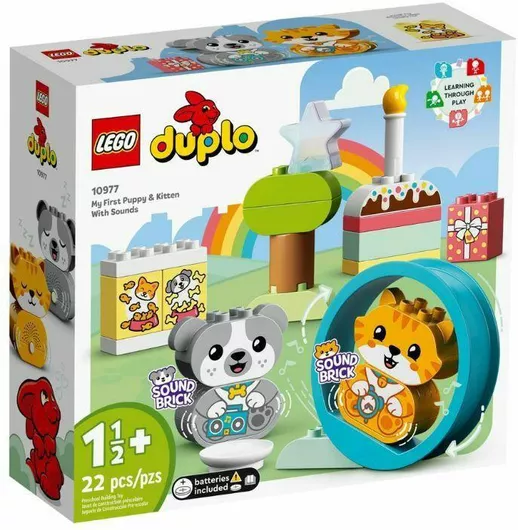 Lego Duplo My First Puppy And Kitten With Sounds για 1.5+ Ετών