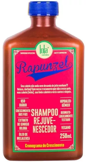 Σαμπουάν Lola Cosmetics Rapunzel για Όλους τους Τύπους Μαλλιών 250ml