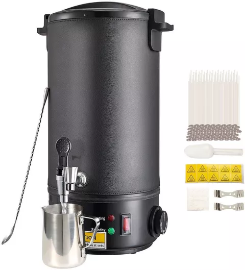 Vevor Wax Melter Κεριά Ηλεκτρική Κατσαρόλα 10 Λίτρων Επαγγελματική Ή Οικιακή Χρήση