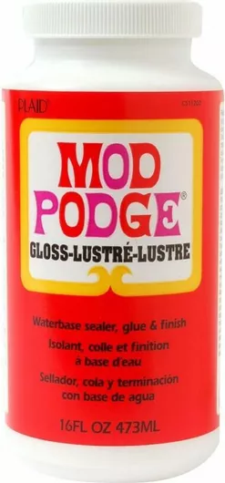 Mod Podge Gloss Κόλλα Decoupage, Plaid, MPD-CS11202, 473ml, 1 Τεμάχιο, Διαφανές