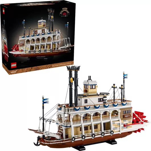 Lego Ideas River Steamboat για 18+ Ετών 4090τμχ. 21344
