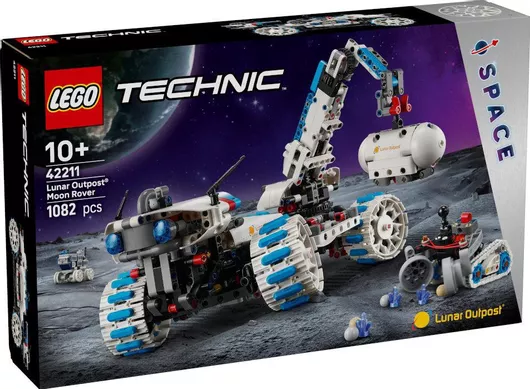 Lego Technic Lunar Outpost Moon Rover Space Vehicle για 10+ Ετών 1082τμχ. 42170