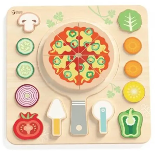 Πίτσα Classic World Παιχνίδι Μαγειρικής / Κουζινικά από Ξύλο