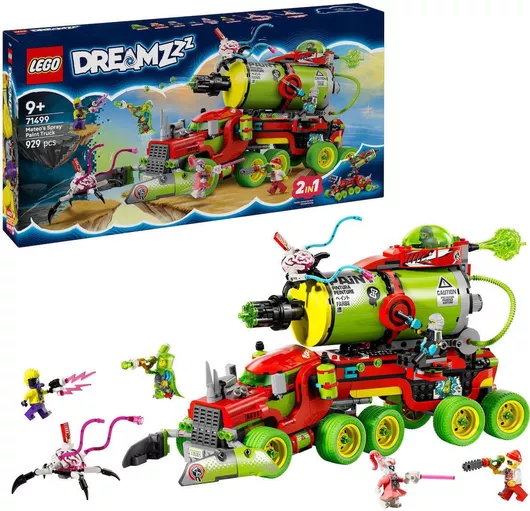 Lego DREAMZzz Mateo's Spray Paint Truck για 9+ Ετών 929τμχ. 71456
